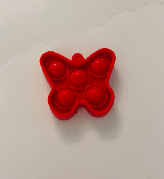 Red mini butterfly pop it