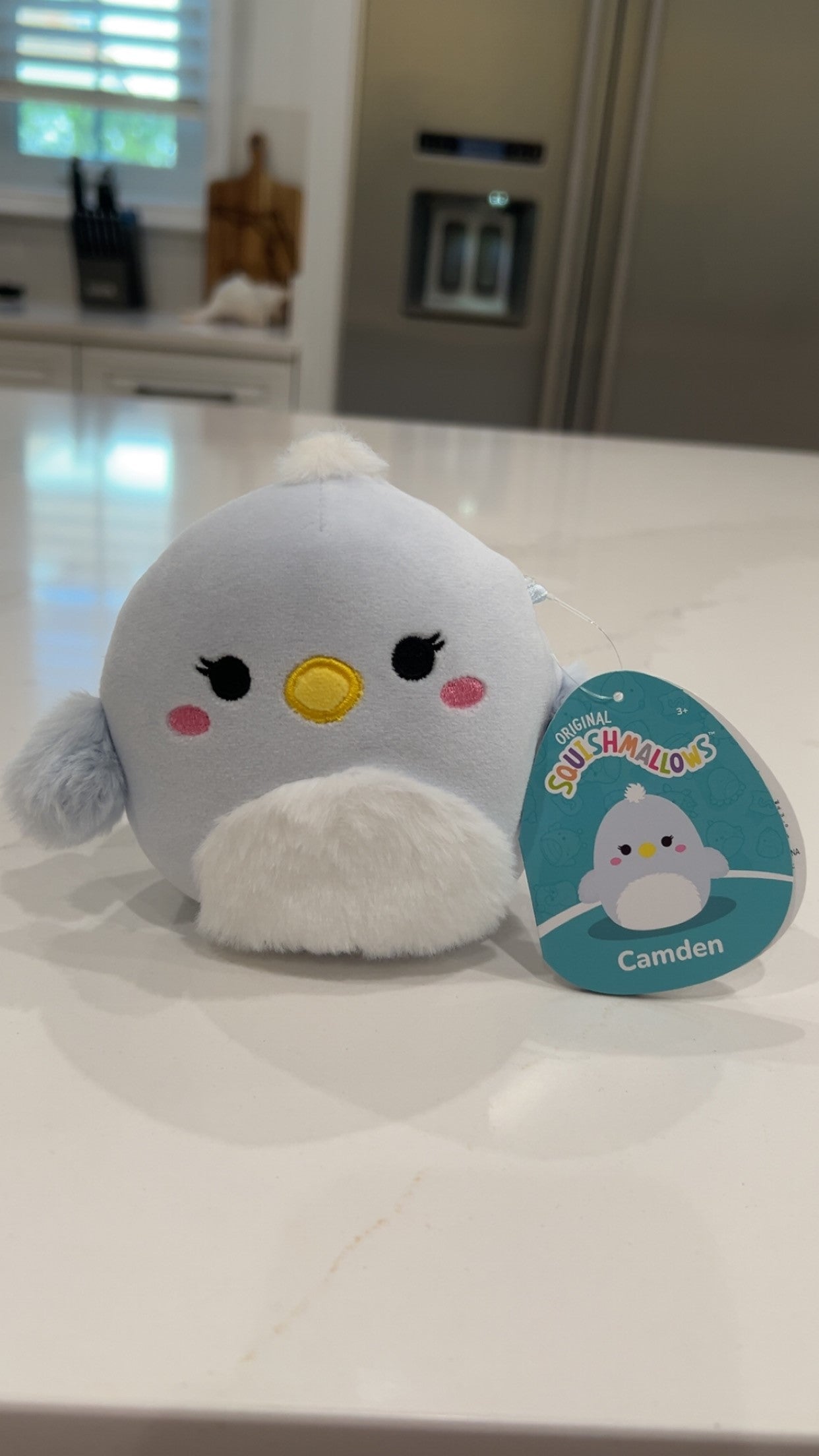 Light Blue Baby Chick Squishmallow
